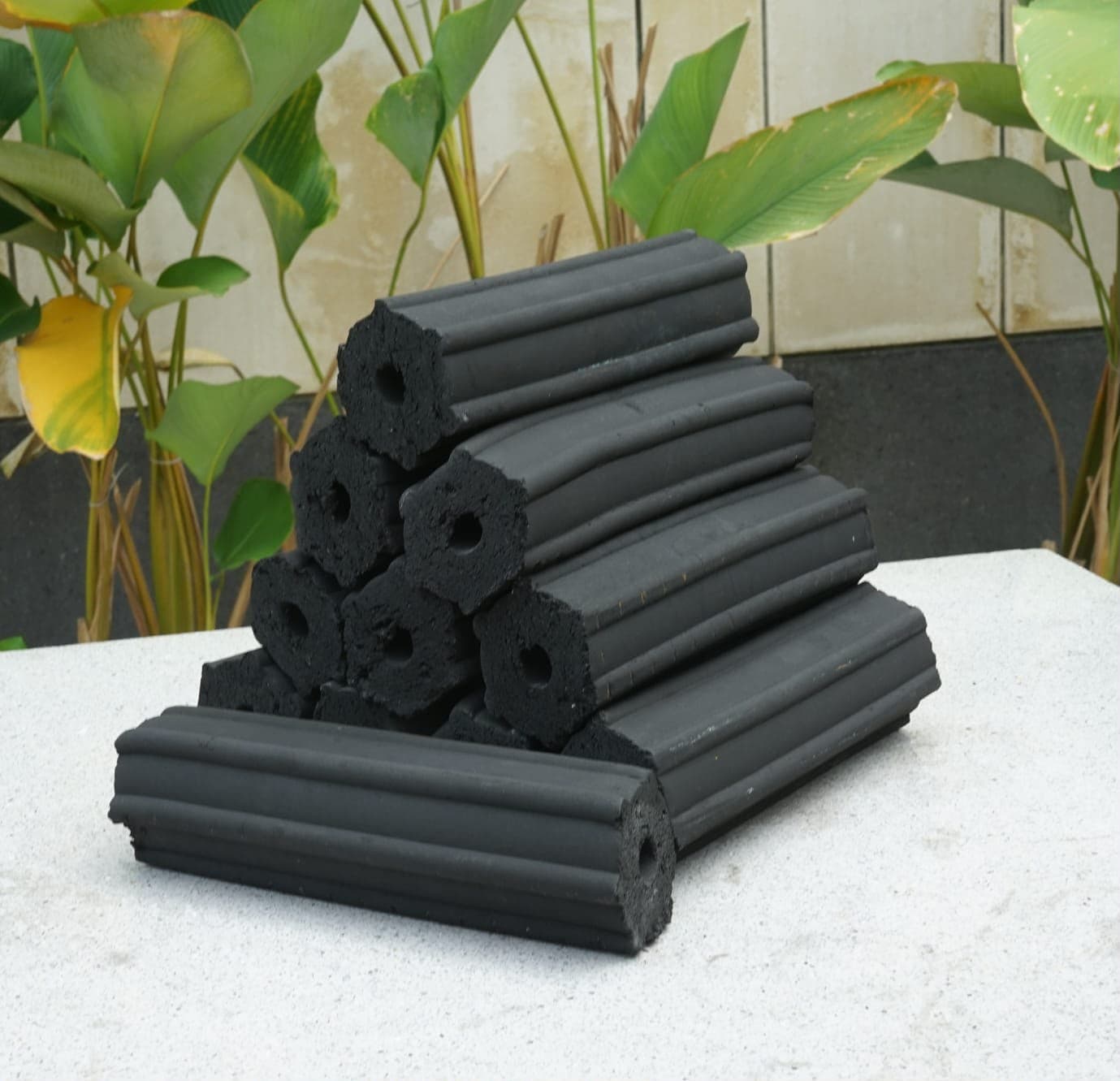 Charcoal Briquette — Barbeque Hexagonal